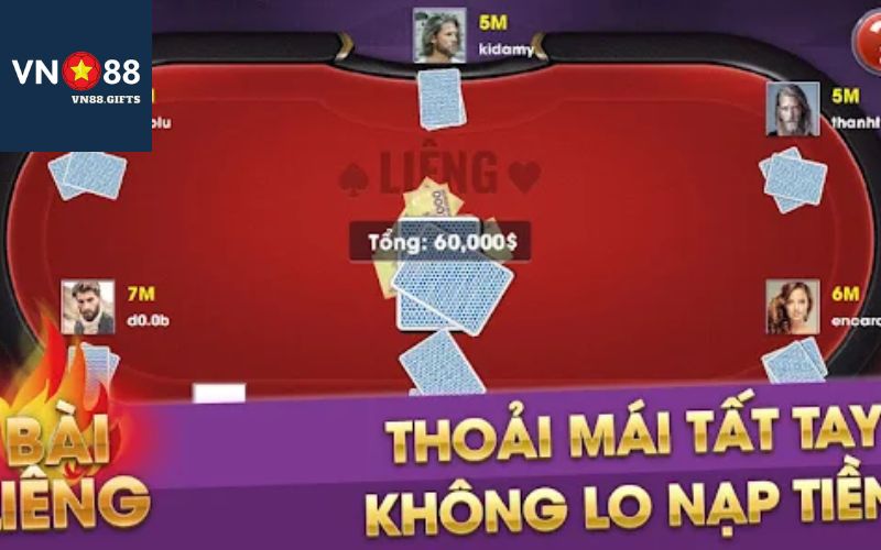 Game bài liêng một trong những game bài có cách chơi đơn giản nhất