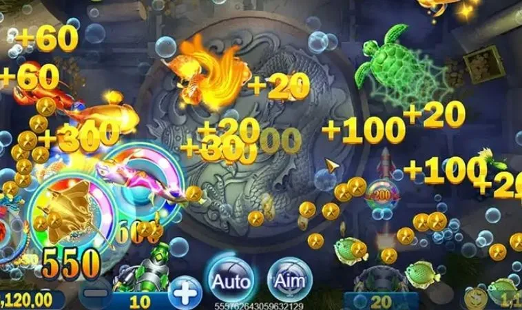 Giao diện chơi Bắn Cá Royal Fishing tại VN88
