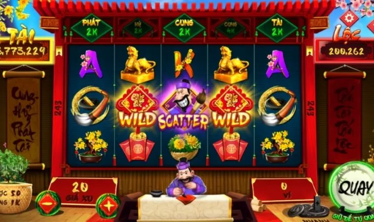 Các biểu tượng trong game nổ hũ Ông Đồ tại VN88